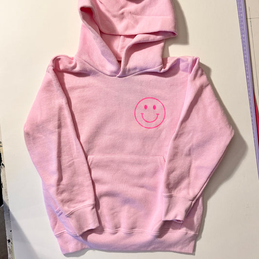 SALE Kids Smiley Face Hoodie - 5-6 years