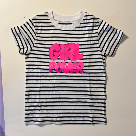 SALE Kids Girl Power T-Shirt - 3-4 years