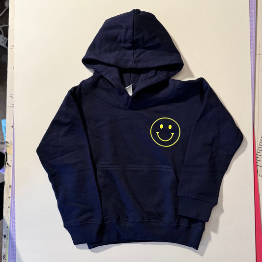 SALE Kids Smiley Face Hoodie - 3-4 years