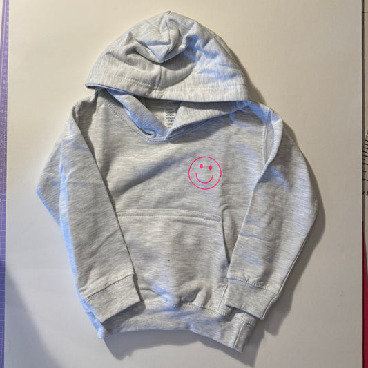 SALE Kids Smiley Face Hoodie - 1-2 years