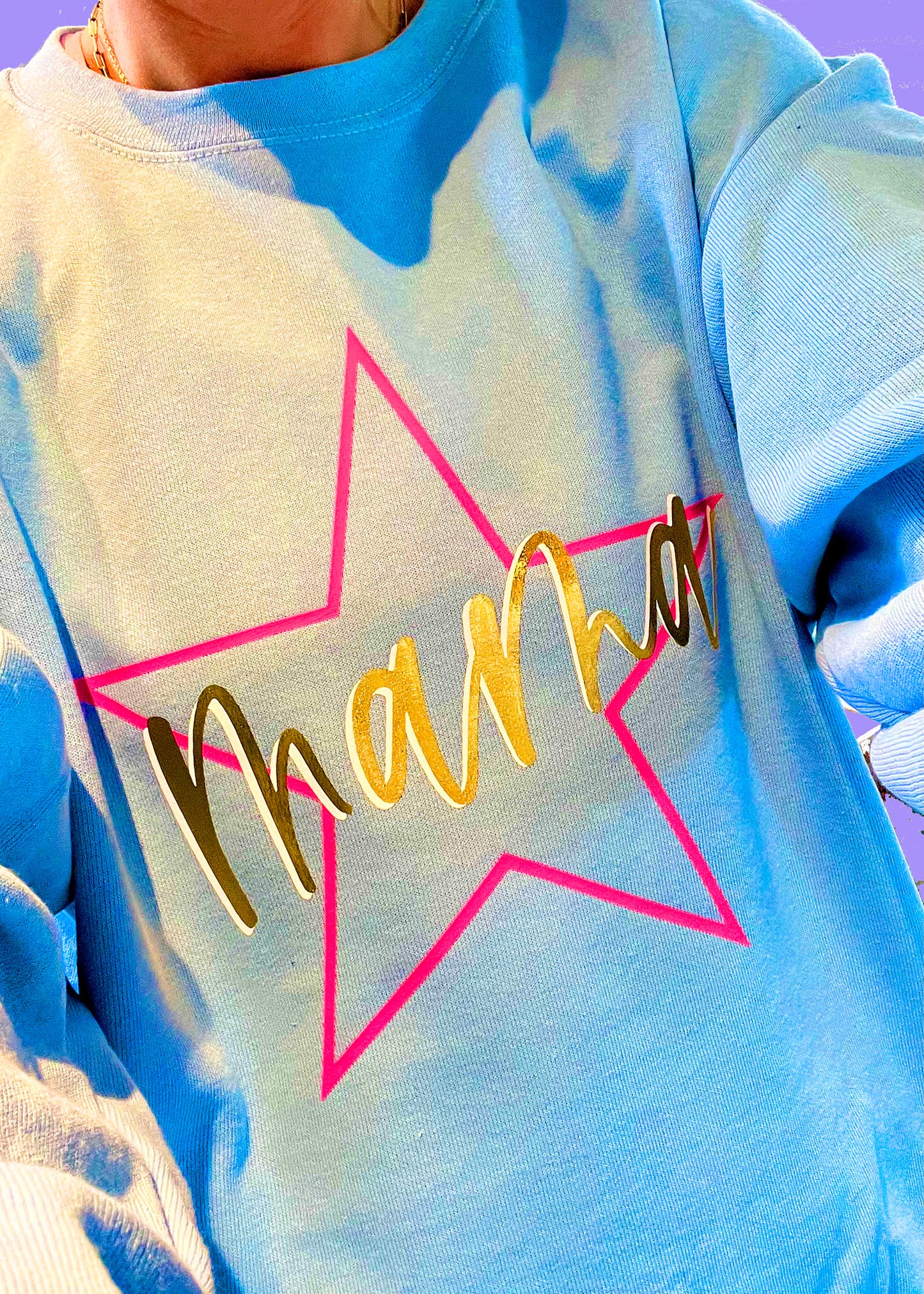 Adult Mama Star Sweatshirt