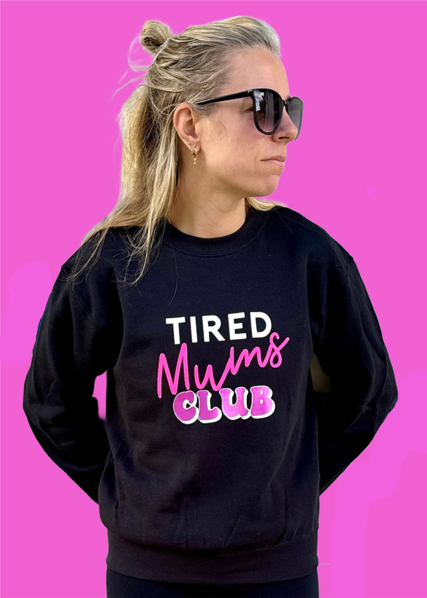 Adult Tired Mums Club Sweatshirt