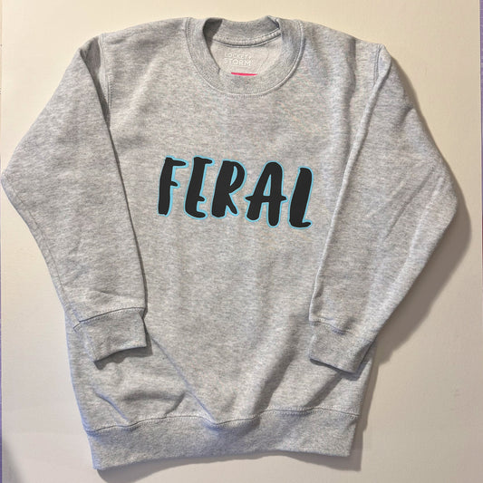 SALE Kids Feral Sweatshirt - 7-8 years