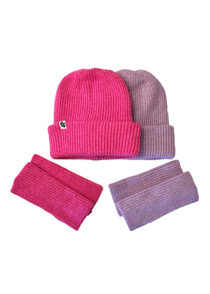 Adult Lilac Thick Beanie