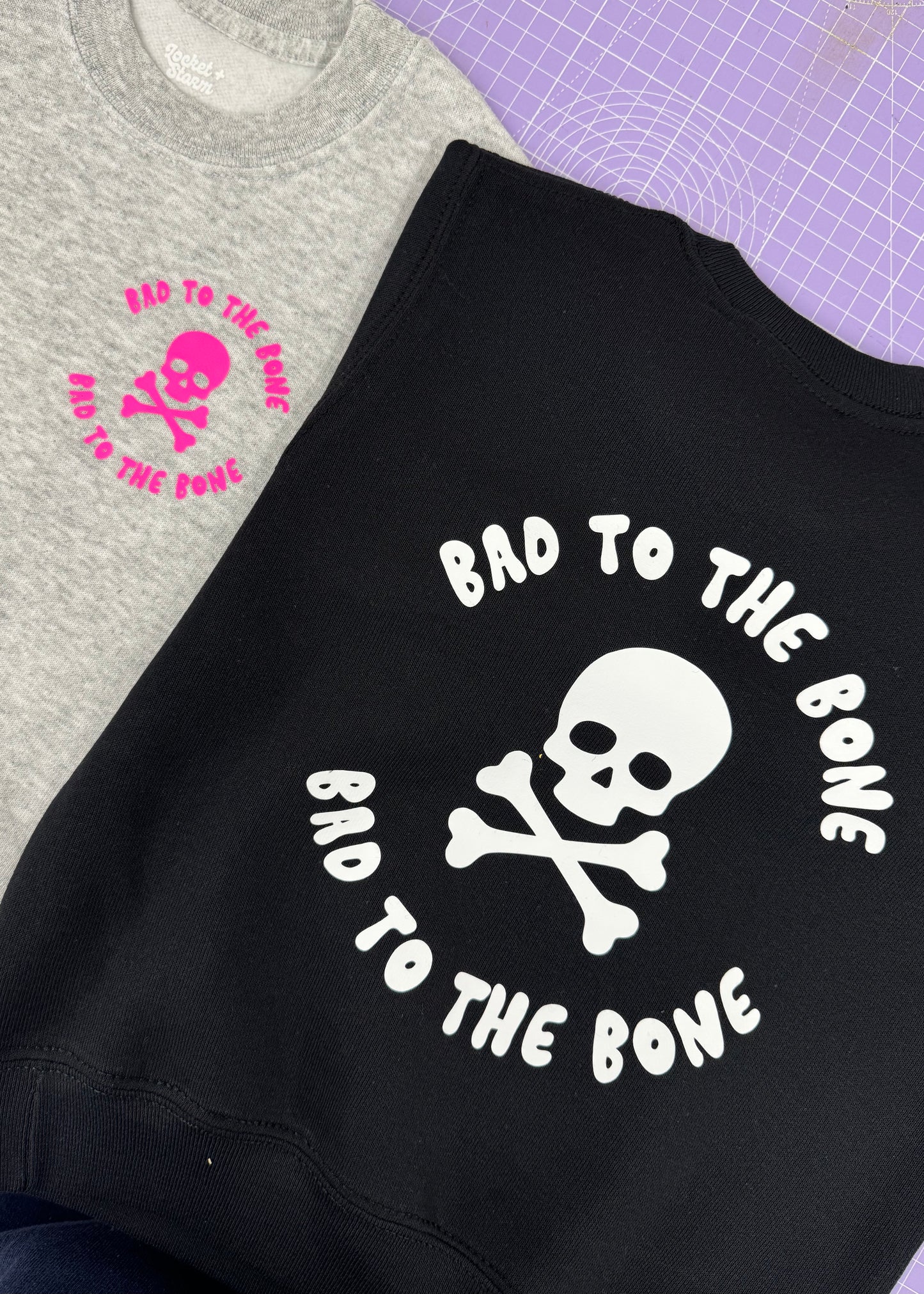 Kids Bad to the Bone Sweatshirt