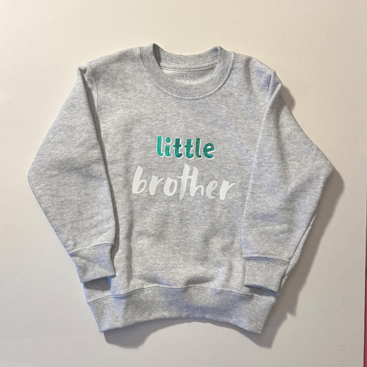 SALE Kids Sibling Sweatshirt - 3-4 years